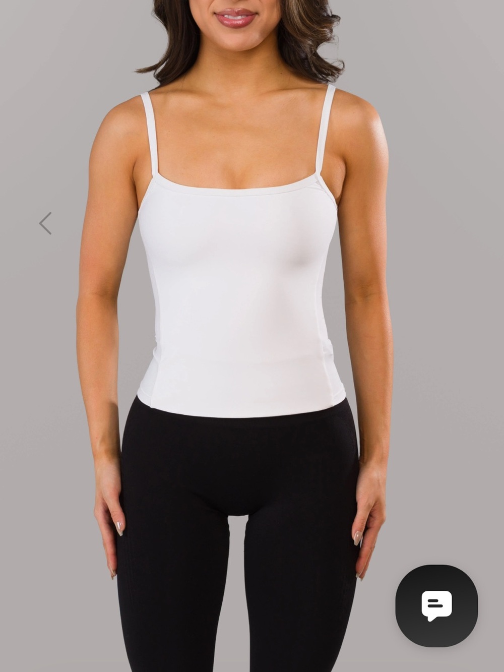 Alphalete White Basics Cami Tank